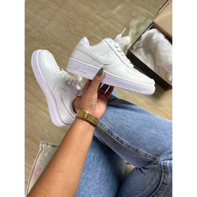 Tênis Feminino Air Force I Triple White - Caminhadas - Passeios - Academias - Dia a Dia