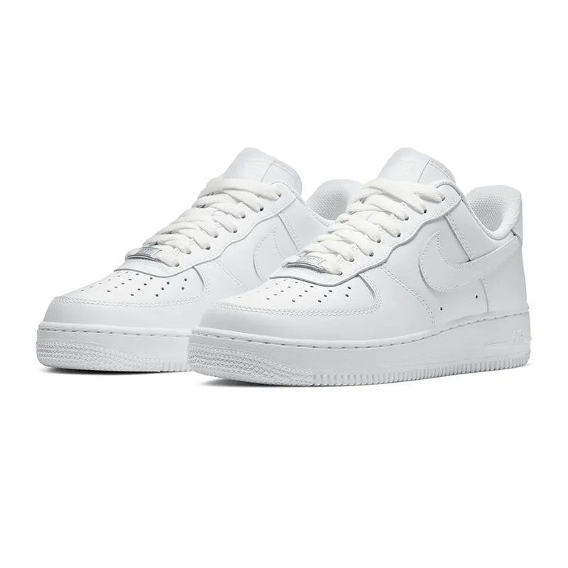 Tênis Feminino Air Force I Triple White - Caminhadas - Passeios - Academias - Dia a Dia